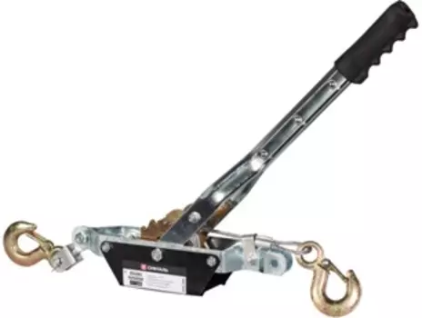 Лебедка рычажная гаражная СибТаль X2Y3 4т-3м с тросом три крюка