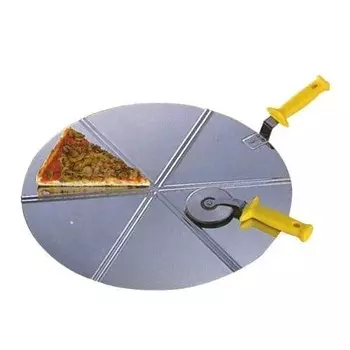 Лопата для пиццы Lilly Codroipo 178/6LC d45 см, сегментная, 3/6 сегмента, s/s