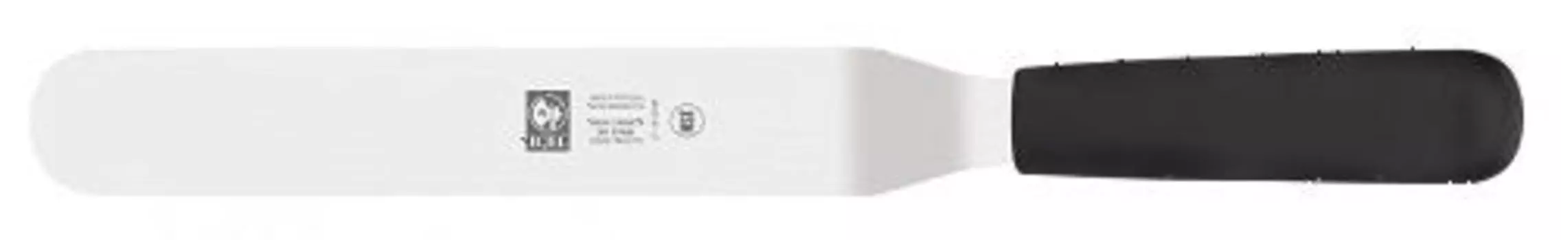 Лопатка 24,5см изогнутая раб. часть 11х2,5см нерж. черная Icel 54100.6006000.110