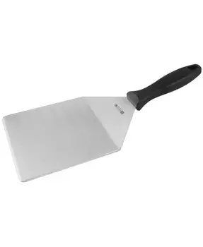Лопатка 33см изогнутая (13,5*14см) нерж.широкая с пластик.ручкой, черная PRO Fackelmann | 21713
