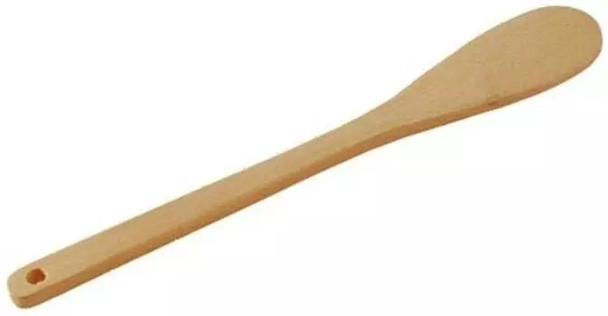 Лопатка деревянная 50см прямая раб. часть 14х7см бук Tellier NSP050