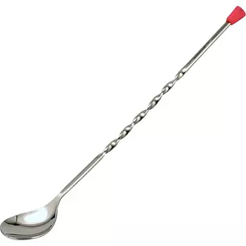 Ложка бармена MVQ 11002BS 25,5см металлическая с пяткой