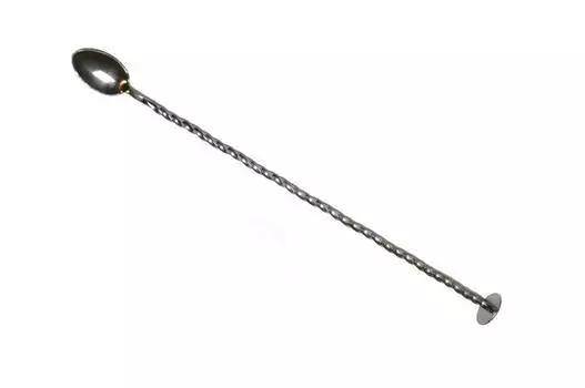 Ложка барменская с плоской кнопкой 40см нерж. MGSteel | BRS40FTFH