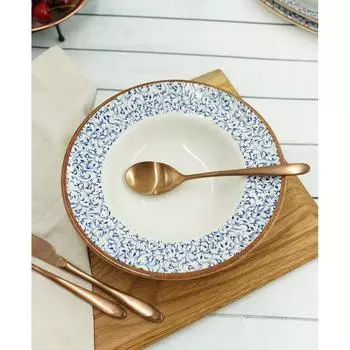 Ложка чайная 14,3см матовая медь PVD Alessi-Copper P.L. Proff Cuisine | 1170 (81280008)