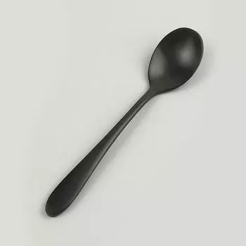 Ложка чайная 14,3см матовый черный PVD Alessi-Black P.L. Proff Cuisine | 1170 (81280012)