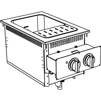 Макароноварка встраиваемая Apach SLDI7PCE4 700 серия