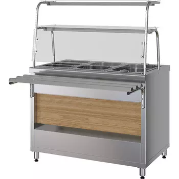 Мармит электрический для вторых блюд напольный Марихолодмаш ПМВЭ11