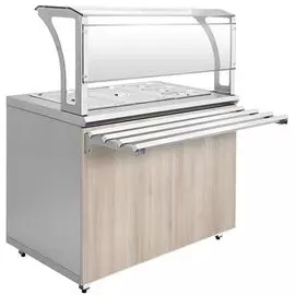 Мармит вторых блюд паровой Luxstahl МВП (С)-1500 Premium нерж