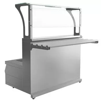 Мармит первых блюд 2-конфорочный индукционный Luxstahl МПИ (С)-1200 Premium (камень)