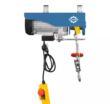 Мини электрическая таль стационарная Gearsen PA 220В, 125/250кг, 12/6м