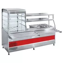 Мини-линия раздачи ABAT «Аста» ПВХМ-70КМУ нержавеющая сталь