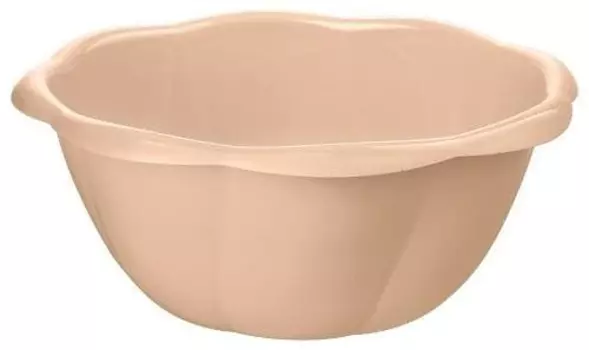 Миска Restola 432112032 16л 200мм полипропилен темно-бежевый