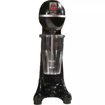 Миксер для молочных коктейлей Johny AK/2-2TA ECO черный (стакан и венчик из нержавеющей стали)
