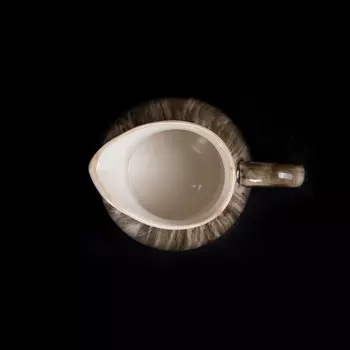 Молочник 125 мл серо-коричневый Corone Natura