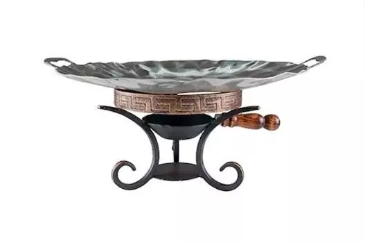 Набор для подачи Resto Саджа сковорода d=45см нерж + подставка h=17см Медведица + ковш