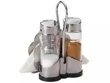 Набор для специй 2 предмета + салфетница Resto (Китай) | 432