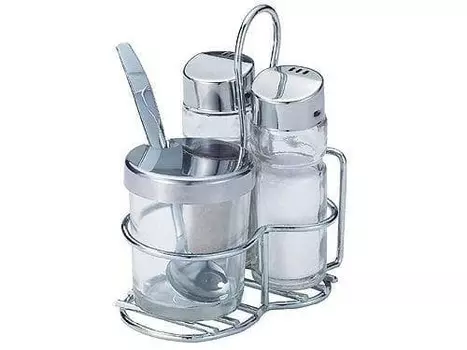 Набор для специй 3 предмета + салфетница Resto (Китай) | 3113