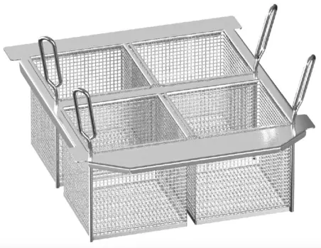 Набор из 4 порционных корзин для Rational для iVario 2-XS Rational 60.75.979