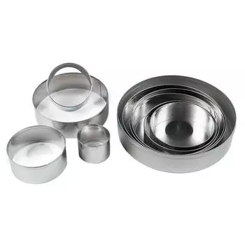 Набор кондитерских форм "Кольцо" h 3см 9шт P.L. Proff Cuisine | FDMS-RD-9/301