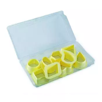 Набор пластмассовых резаков 9 шт Martellato | TPG SET