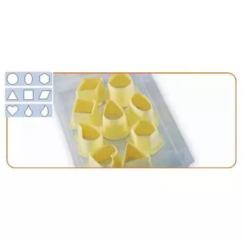 Набор пластмассовых резаков Martellato | TPM SET