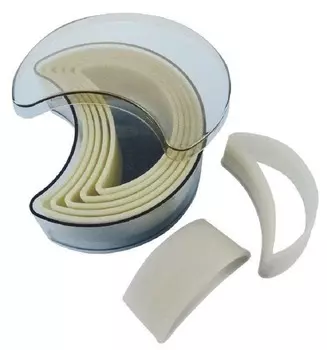 Набор резаков для теста 7шт. Полумесяц полиамид De Buyer | 4304.20