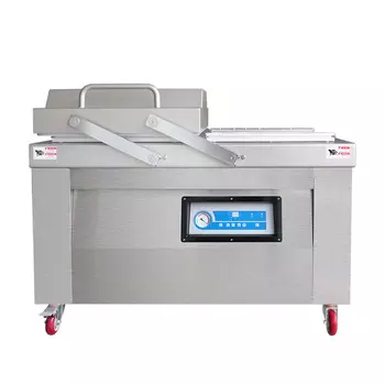 Напольная двухкамерная вакуум-упаковочная машина Hualian Machinery EV-52 (нерж)