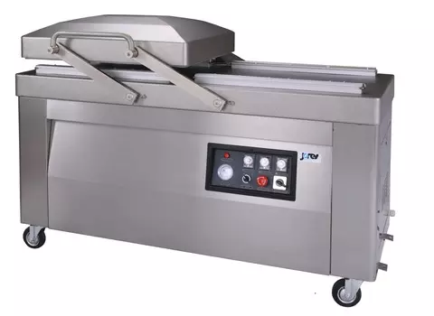 Напольный вакуумный упаковщик Hualian Machinery HVC-610S/2B (DZ-610/2SB) нерж