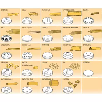 Насадка для паста машины Fimar ACTRMPF33 "Maccheroni" для модели MPF 8