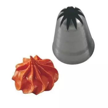 Насадка кондитерская "Закрытая звезда" d=3мм нерж. Martellato | BC 321