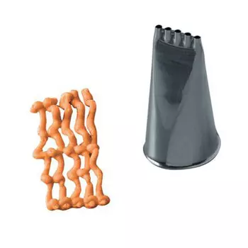 Насадка Martellato BX0134 "5 отверстий" d15мм h42мм, нерж.сталь