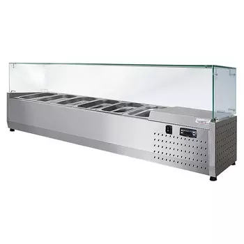 Настольная холодильная витрина Finist ToppingBox НХВсп-6