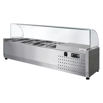Настольная холодильная витрина Finist ToppingBox НХВсм-4,5