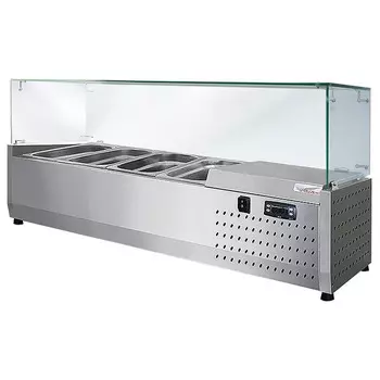Настольная холодильная витрина Finist ToppingBox НХВсп-4