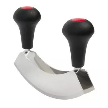 Нож двойной полукруглый для резки зелени 15см две ручки P.L. Proff Cuisine | MK-D1-150