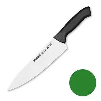 Нож поварской 21см зеленая ручка Pirge | 38161 green