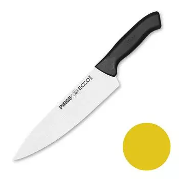 Нож поварской 21см желтая ручка Pirge | 38161 yellow