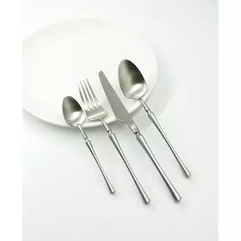 Нож столовый 22,9см матовое серебро PVD 1920-Silvery P.L. Proff Cuisine | 2768 (81280013)