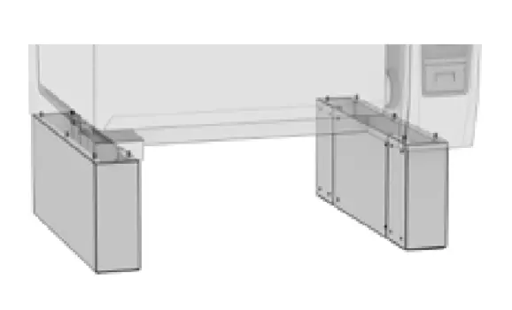 Основание для установки на цоколе для Rational iVario Pro L