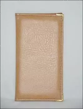 Папка-карта вин 32,5*18,5см кож.зам.-шелк бежевая съемные файлы Resto (Россия) | 219