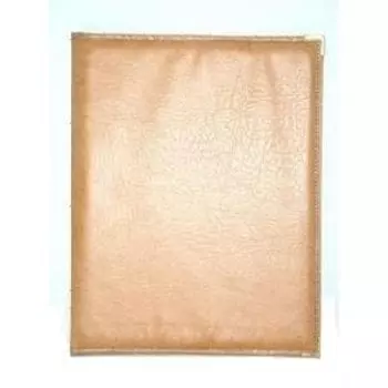 Папка-карта вин 32,5*18,5см кож.зам.-шелк бежевая съемные файлы Resto (Россия) | 319