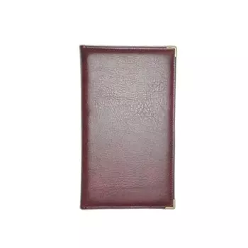 Папка-карта вин 32,5*18,5см кож.зам.-шелк бордо съемные файлы Resto (Россия) | 220