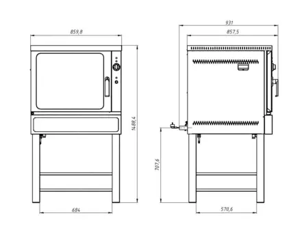 Пароварка Grill Master Ф2П1Э 22132