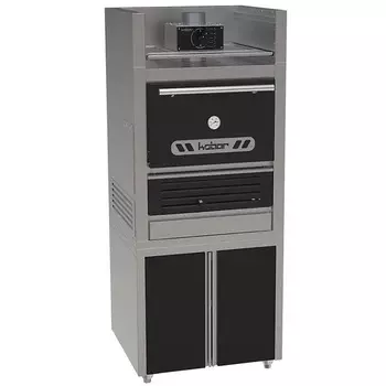 Печь хоспер + подставка + полка для подогрева Кобор FIRE-25-L BC