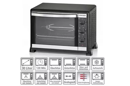 Печь конвекционная Rommelsbacher BG 1550
