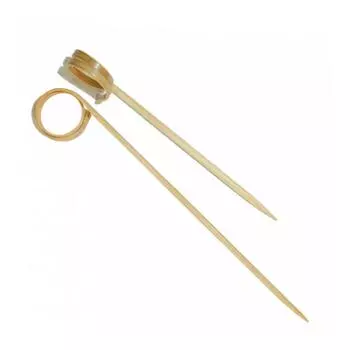 Пика "Спираль" 12 см, бамбук, 100 шт Garcia De Pou | 170.99