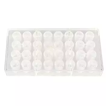 Пластиковая форма "Круг" 32 ячейки 21х28мм P.L. Proff Cuisine | PC-1769