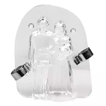 Пластиковая форма "Молодожены" 13х10,5х4см P.L. Proff Cuisine | PC-02