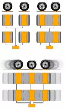 Платформа Cas для весов RW-10/15P стыков 900х267