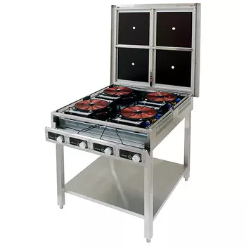 Плита индукционная с 4 зонами нагрева Kocateq DC3500H4